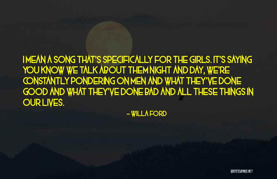 Mean The Song Quotes By Willa Ford Mean The Song Quotes By Willa Ford