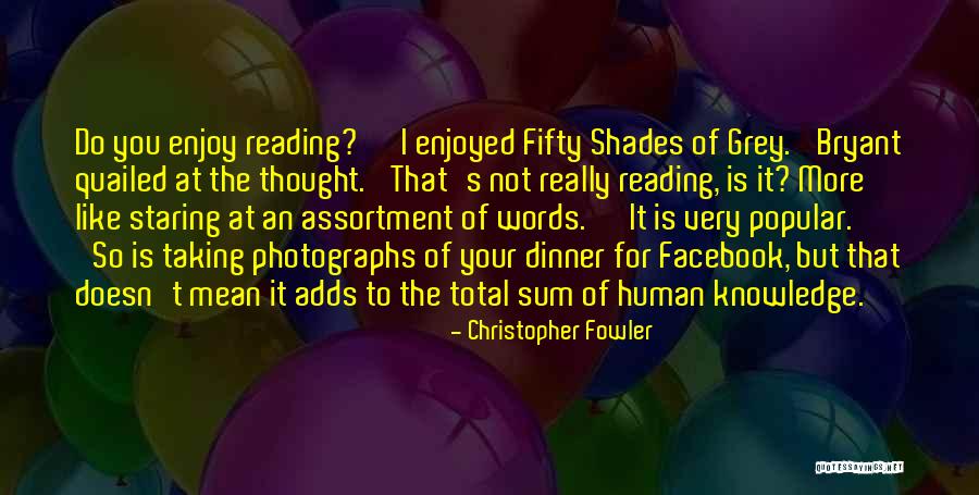Mean To Be Facebook Quotes By Christopher Fowler Mean To Be Facebook Quotes By Christopher Fowler