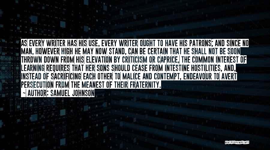 Meanest Quotes By Samuel Johnson