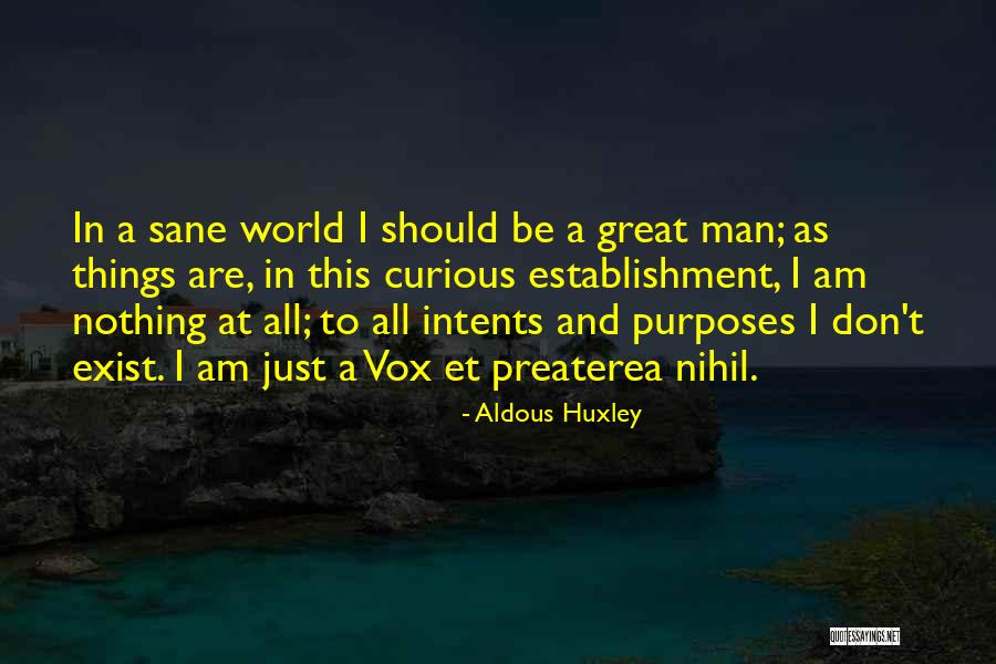 Meaning And Purpose In Life Quotes By Aldous Huxley