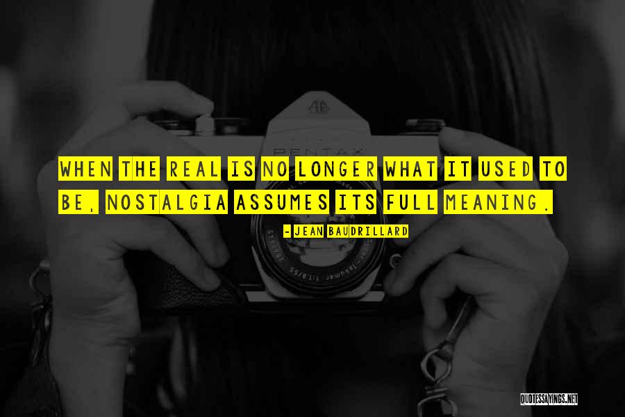Meaning Full Quotes By Jean Baudrillard Meaning Full Quotes By Jean Baudrillard