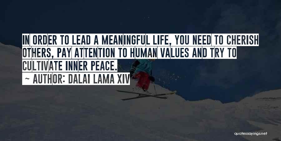 Meaning Life Meaningful Quotes By Dalai Lama XIV