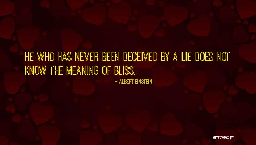 Meaning Of Bliss Quotes By Albert Einstein Meaning Of Bliss Quotes By Albert Einstein