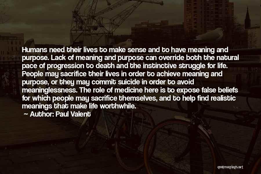 Meaning Of Life And Death Quotes By Paul Valent