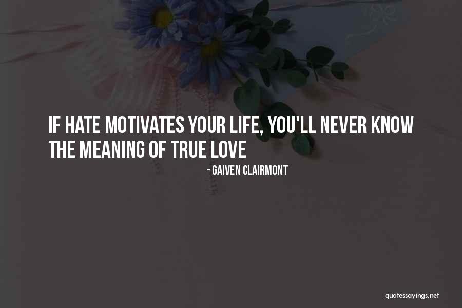 Meaning Of Life Life Quotes By Gaiven Clairmont