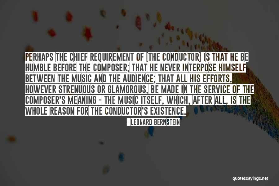 Meaning Of Music Quotes By Leonard Bernstein Meaning Of Music Quotes By Leonard Bernstein