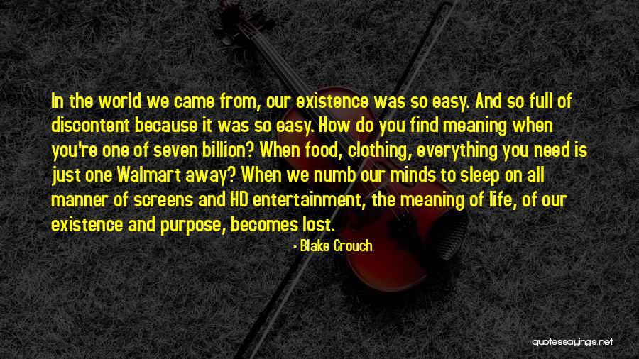 Meaning Of Sleep Quotes By Blake Crouch Meaning Of Sleep Quotes By Blake Crouch