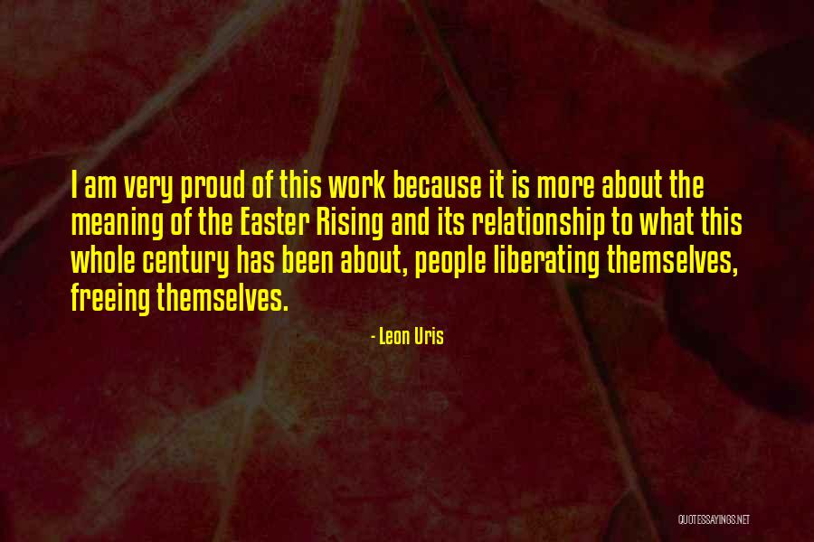 Meaning Of Work Quotes By Leon Uris Meaning Of Work Quotes By Leon Uris