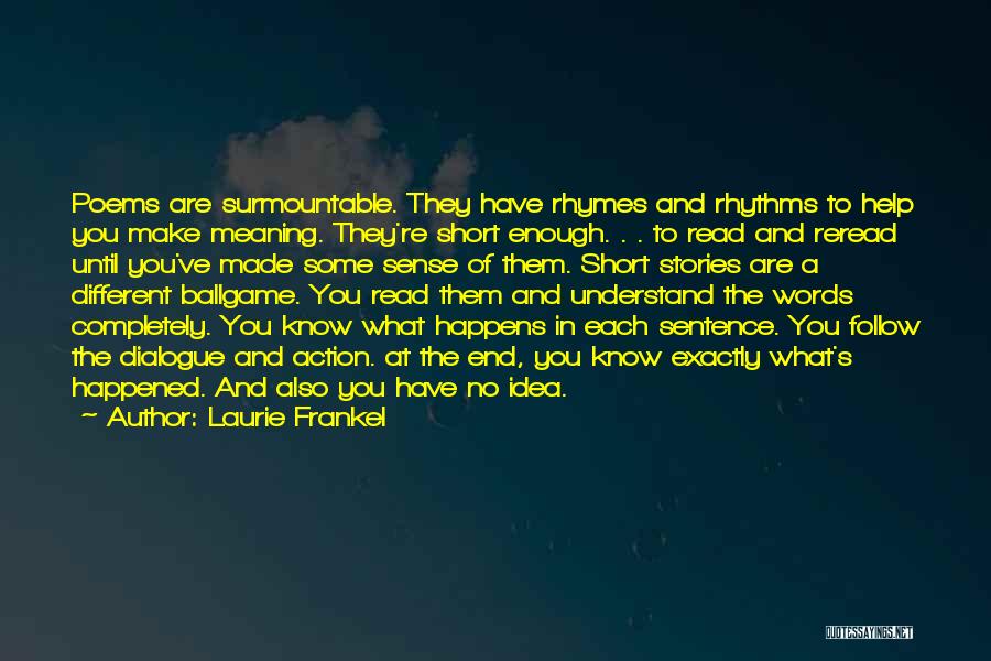 Meaning Short Quotes By Laurie Frankel