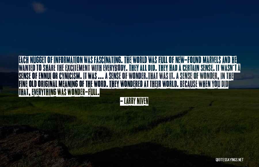 Meaning That They Quotes By Larry Niven Meaning That They Quotes By Larry Niven