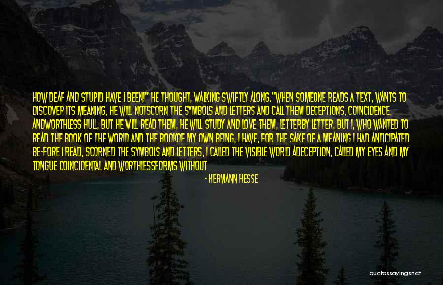 Meaning The World To Someone Quotes By Hermann Hesse Meaning The World To Someone Quotes By Hermann Hesse