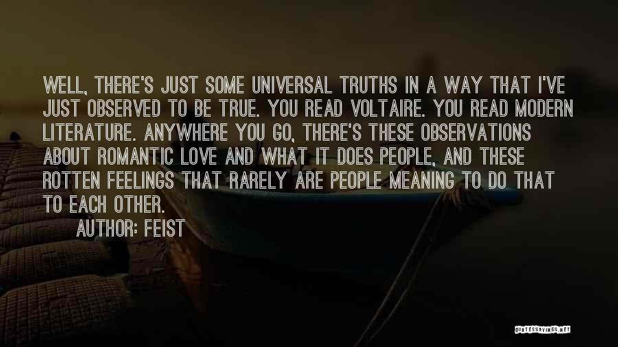 Meaning True Love Quotes By Feist