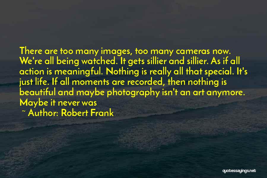 Meaningful Moments Quotes By Robert Frank