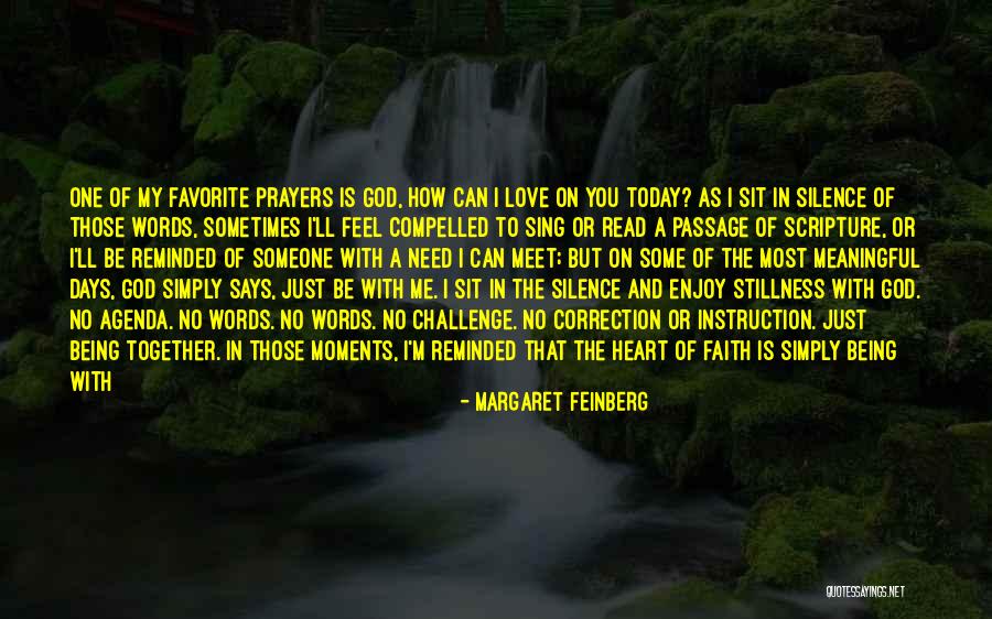 Meaningful Words Quotes By Margaret Feinberg