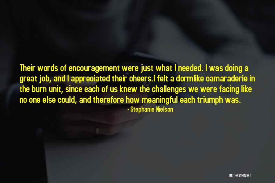 Meaningful Words Quotes By Stephanie Nielson