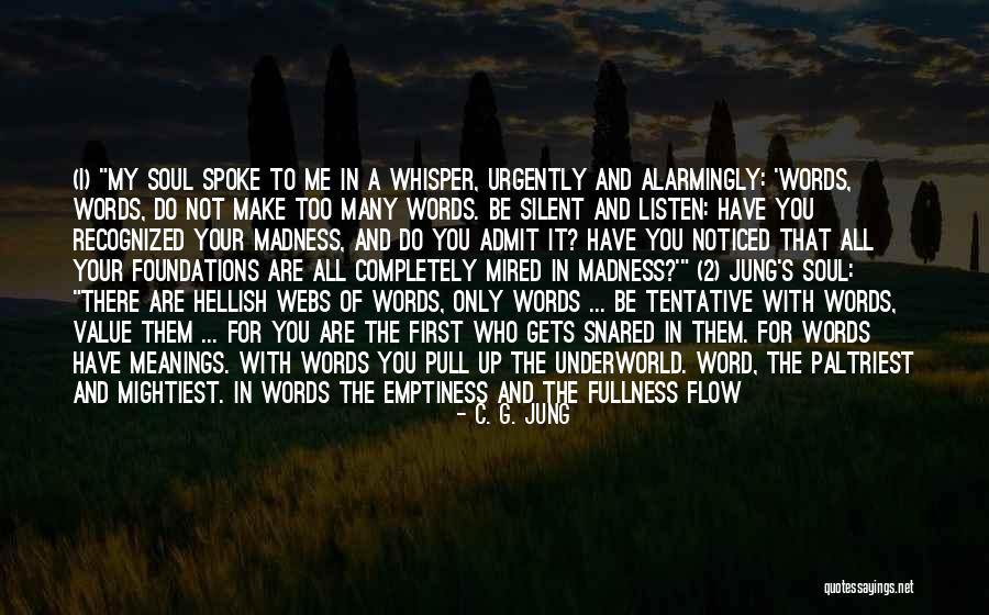 Meanings Of A Word Quotes By C. G. Jung Meanings Of A Word Quotes By C. G. Jung