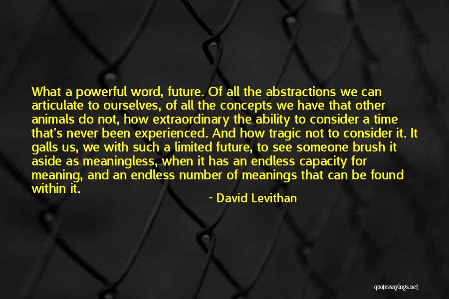 Meanings Of A Word Quotes By David Levithan Meanings Of A Word Quotes By David Levithan