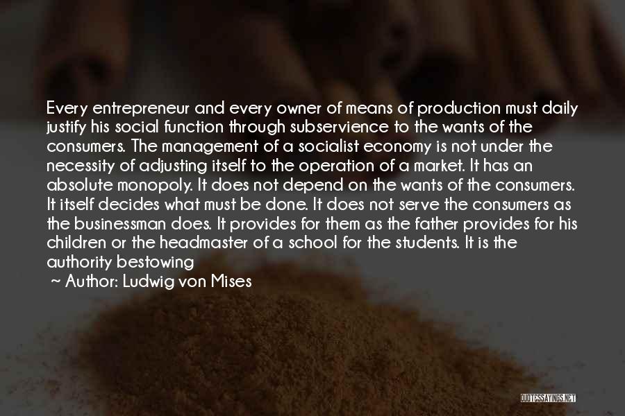 Means Of Production Quotes By Ludwig Von Mises