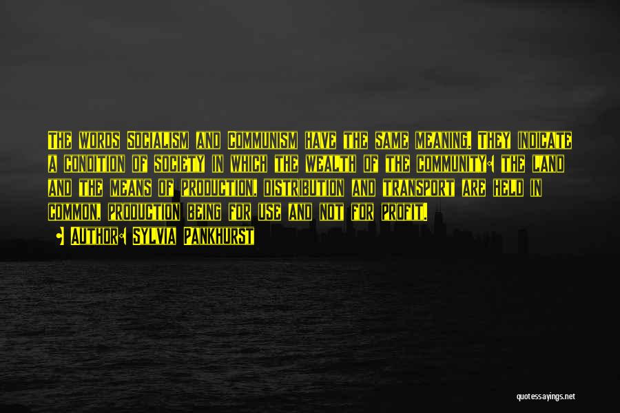 Means Of Transport Quotes By Sylvia Pankhurst Means Of Transport Quotes By Sylvia Pankhurst