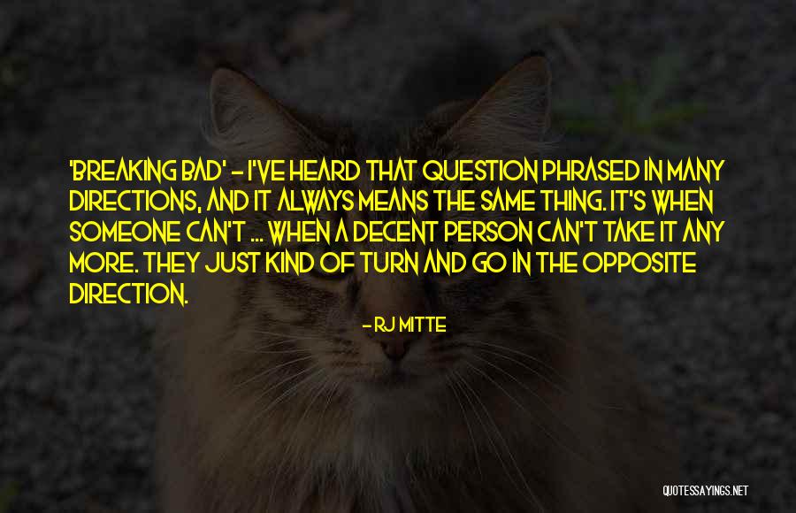 Means The Same Thing Quotes By RJ Mitte Means The Same Thing Quotes By RJ Mitte