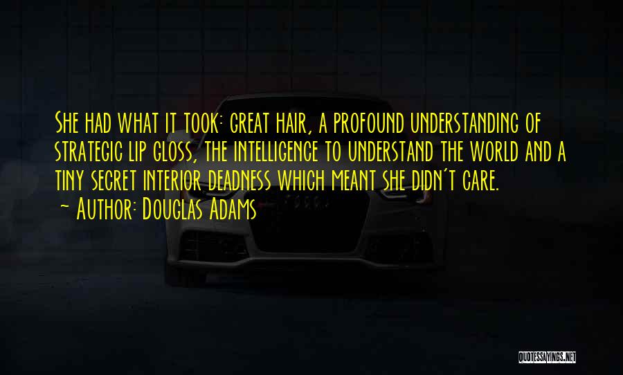 Meant For Great Things Quotes By Douglas Adams