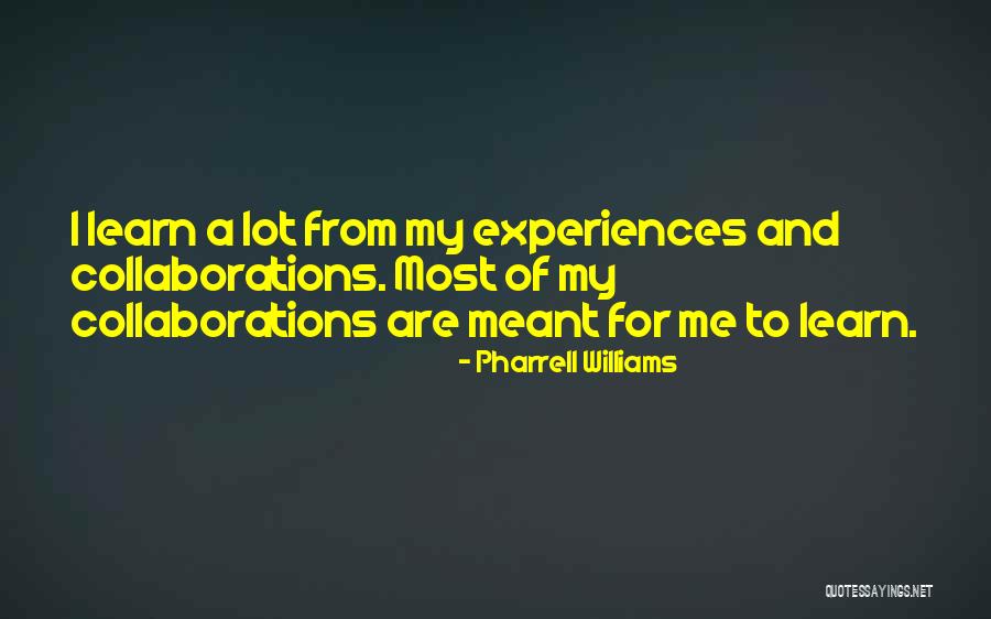Meant For Me Quotes By Pharrell Williams