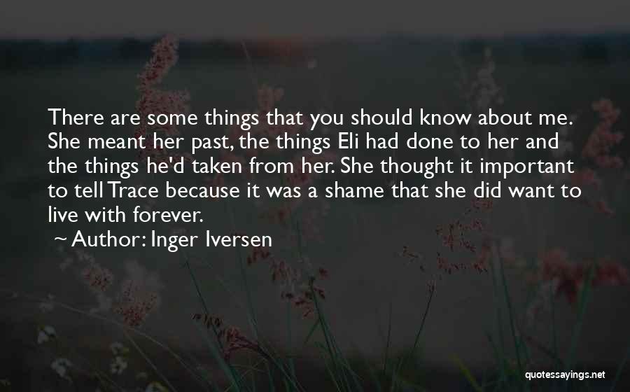 Meant Forever Quotes By Inger Iversen