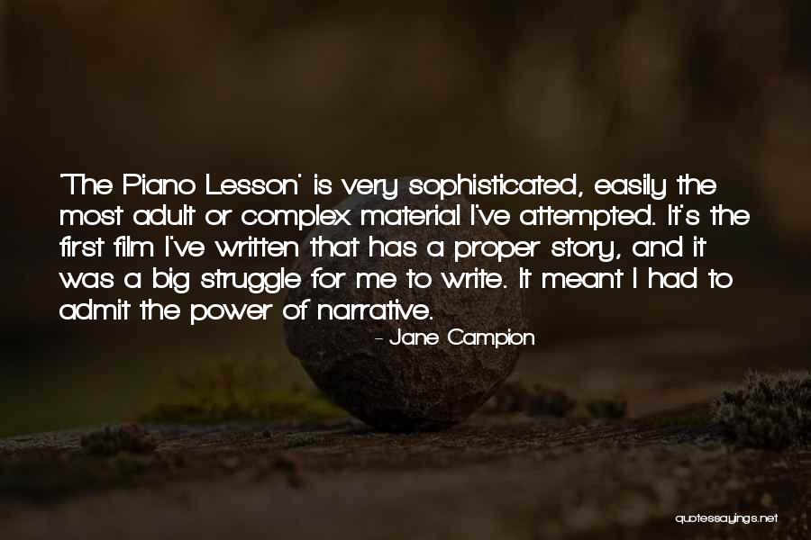 Meant Quotes By Jane Campion Meant Quotes By Jane Campion