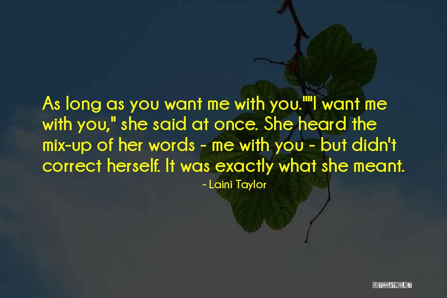 Meant Quotes By Laini Taylor Meant Quotes By Laini Taylor