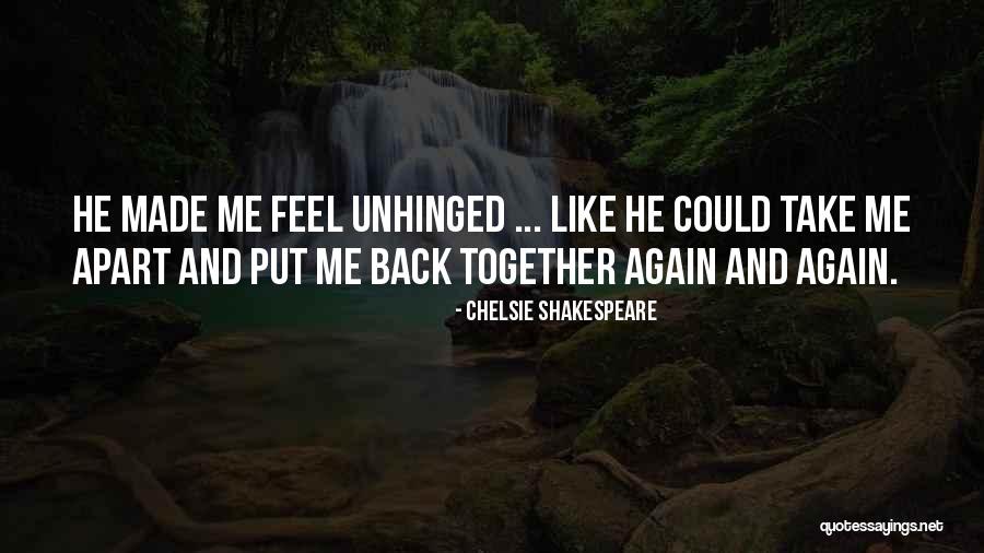 Meant To Be Together Quotes By Chelsie Shakespeare Meant To Be Together Quotes By Chelsie Shakespeare