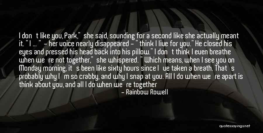 Meant To Be Together Quotes By Rainbow Rowell Meant To Be Together Quotes By Rainbow Rowell