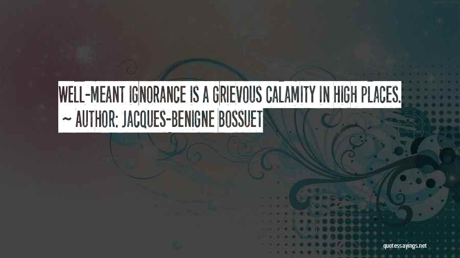 Meant Well Quotes By Jacques-Benigne Bossuet