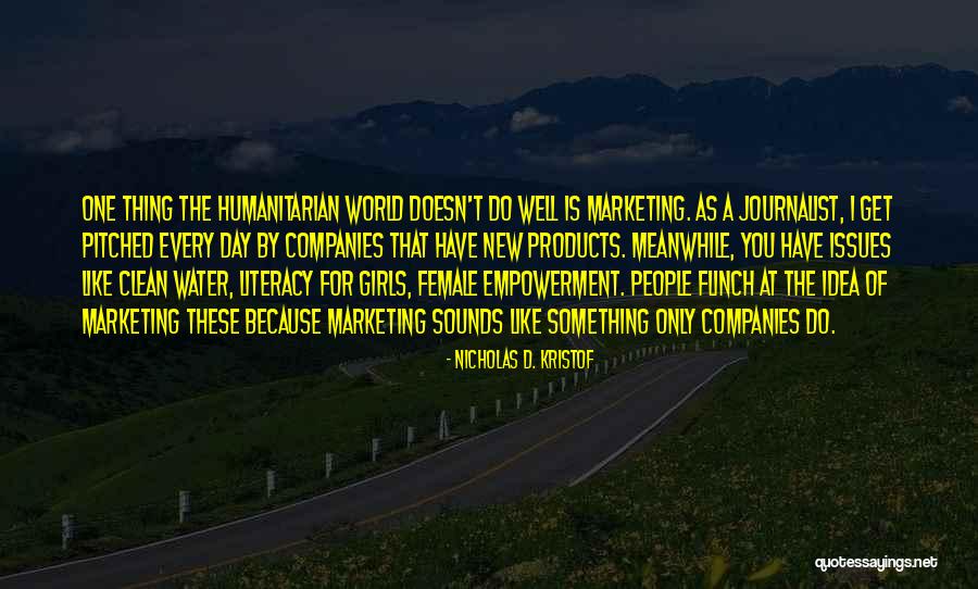Meanwhile World Quotes By Nicholas D. Kristof Meanwhile World Quotes By Nicholas D. Kristof