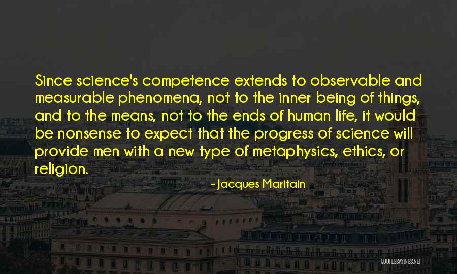 Measurable Life Quotes By Jacques Maritain