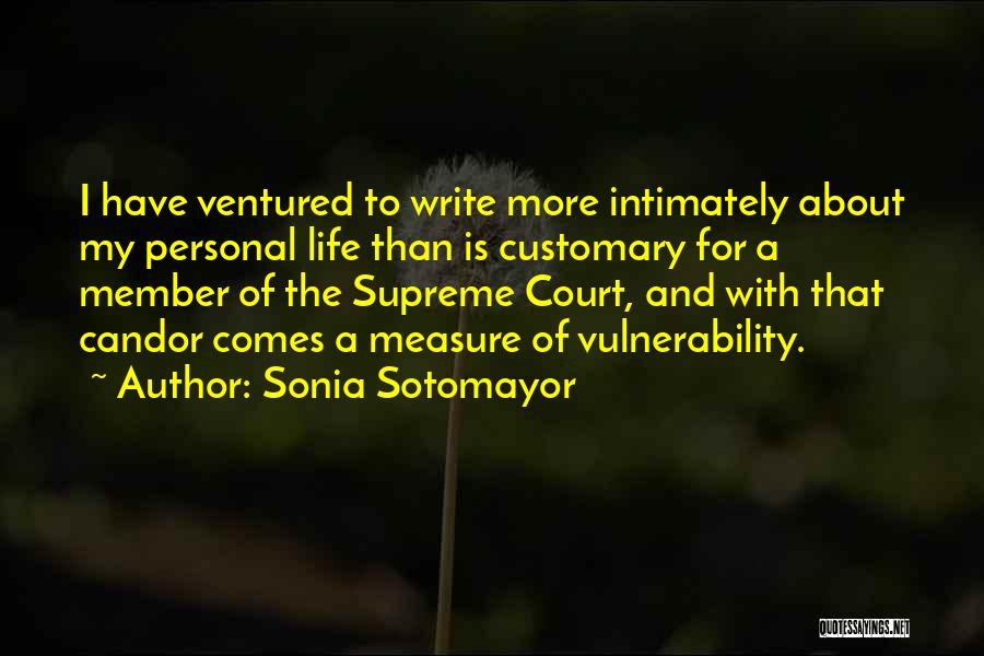 Measure For Measure Quotes By Sonia Sotomayor