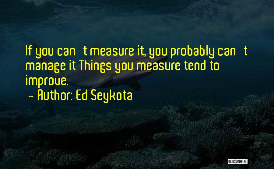 Measure Manage Quotes By Ed Seykota