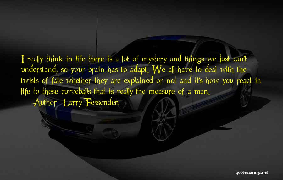 Measure Of A Man Life Quotes By Larry Fessenden