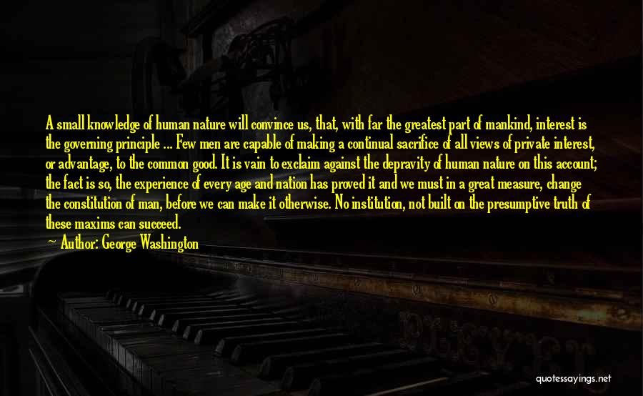 Measure Of A Man Quotes By George Washington