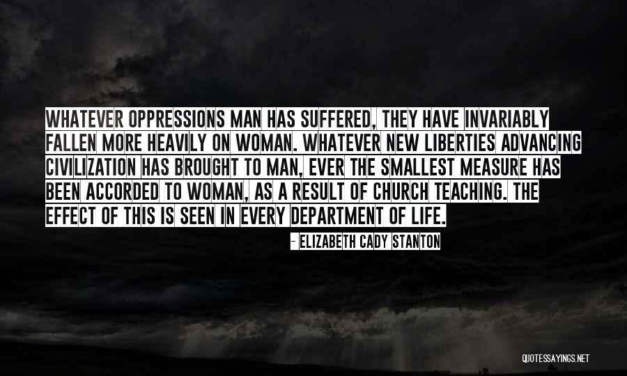 Measure Of A Woman Quotes By Elizabeth Cady Stanton Measure Of A Woman Quotes By Elizabeth Cady Stanton