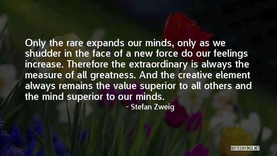 Measure Of Greatness Quotes By Stefan Zweig