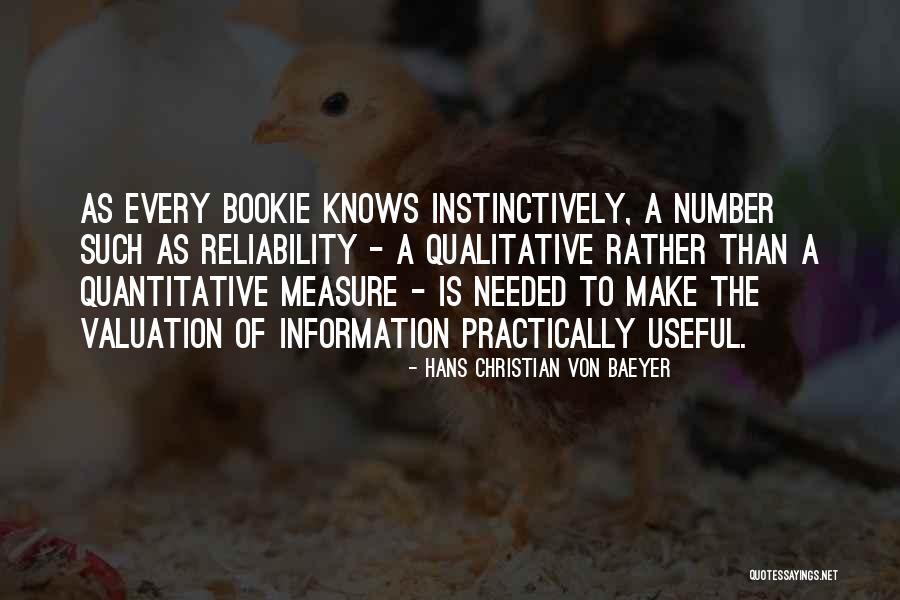 Measure Quotes By Hans Christian Von Baeyer