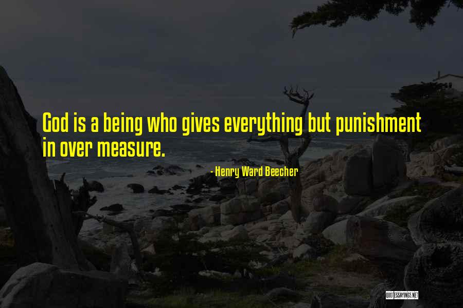 Measure Quotes By Henry Ward Beecher