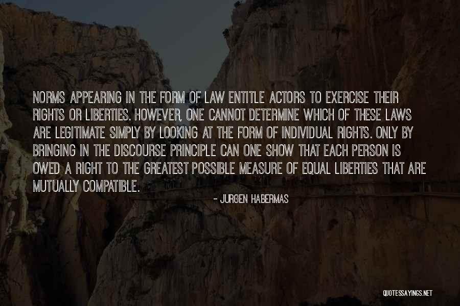 Measure Quotes By Jurgen Habermas