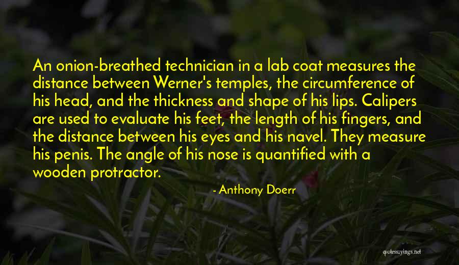 Measure The Distance Quotes By Anthony Doerr Measure The Distance Quotes By Anthony Doerr