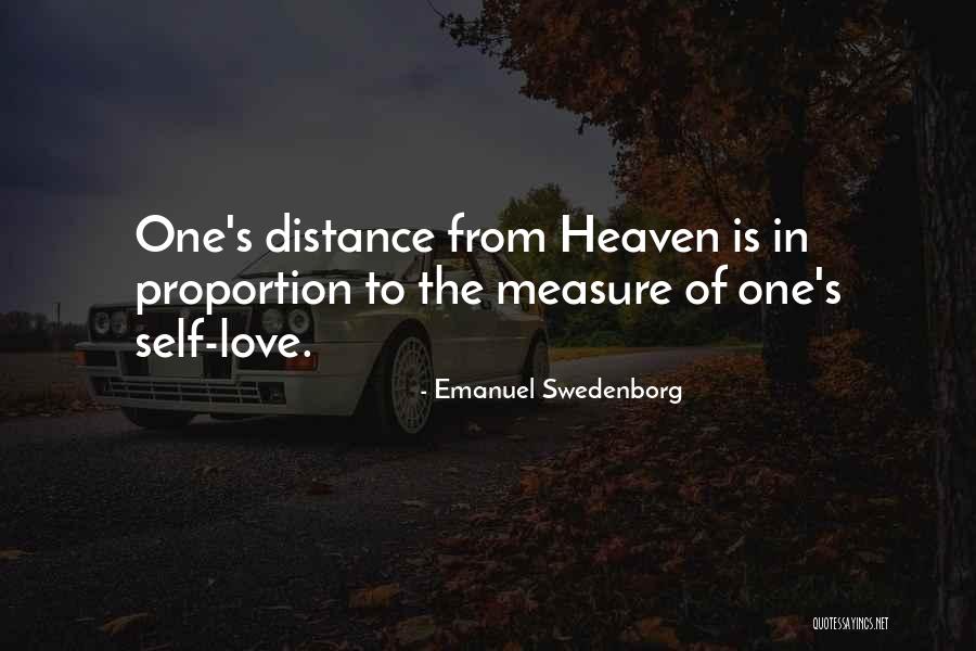 Measure The Distance Quotes By Emanuel Swedenborg Measure The Distance Quotes By Emanuel Swedenborg