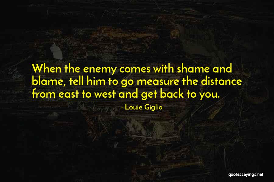 Measure The Distance Quotes By Louie Giglio Measure The Distance Quotes By Louie Giglio