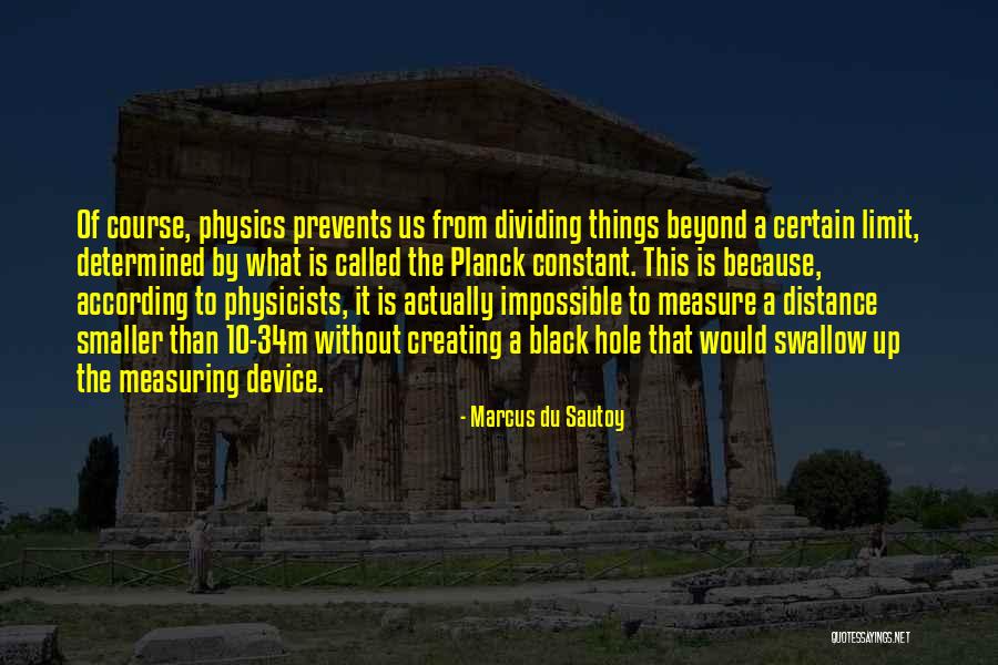 Measure The Distance Quotes By Marcus Du Sautoy Measure The Distance Quotes By Marcus Du Sautoy