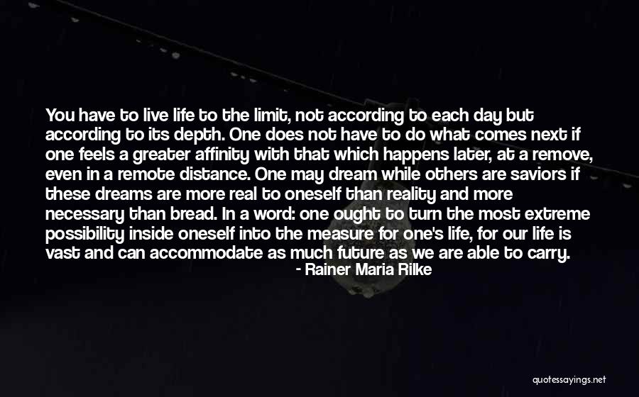 Measure The Distance Quotes By Rainer Maria Rilke Measure The Distance Quotes By Rainer Maria Rilke