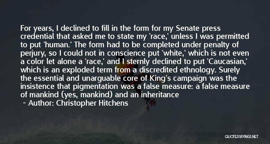 Measure Time Quotes By Christopher Hitchens