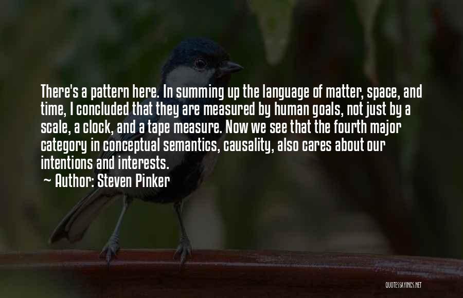 Measure Time Quotes By Steven Pinker